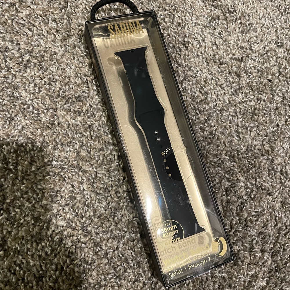 Sarina Black Apple Watch Band